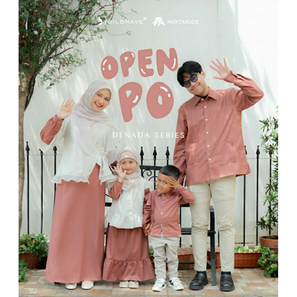 DENADA SERIES JILBRAVE | Couple Series Jilbrave | Sarimbit Lebaran