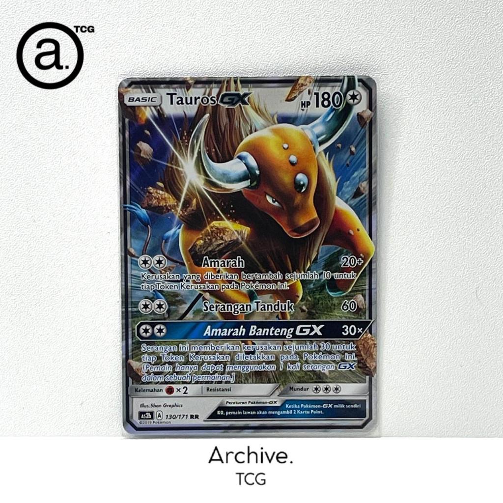Tauros GX (130/171) Pokemon Indonesia ~ Kebangkitan Legenda (Set B) AS2B