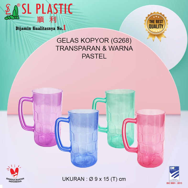 Gelas plastik Kopyor SL PLASTIC