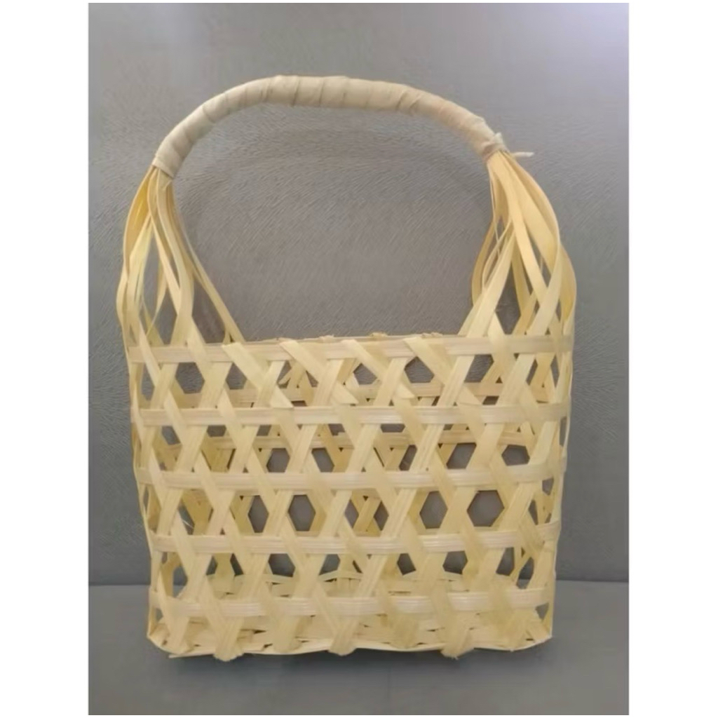 JOGJA INSTANT Anyaman bambu tas kecil/tas dodol/tas hampers