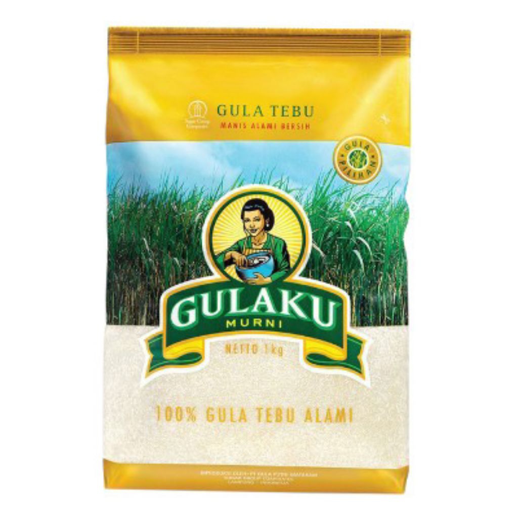 Gula Pasir GULAKU kemasan 1kg 1Dus 24pcs Grosir Murah