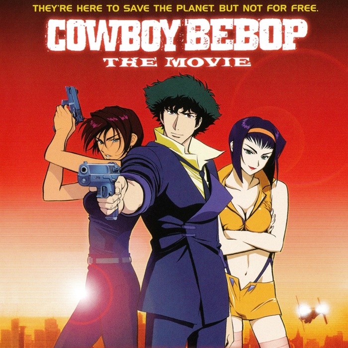 kaset DVD film animasi jepang Cowboy Bebop: The Movie (2001)