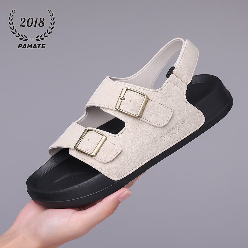 PAMATE 2018 Sandal Pria Sandal Slide Selop Men Shoes Slip On - Casual Anti Selip & Nyaman