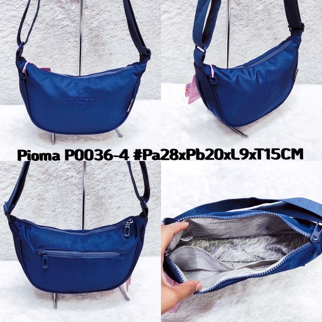 TAS SELEMPANG PIOMA SETENGAH LINGKARAN P0036-4 IMPORT