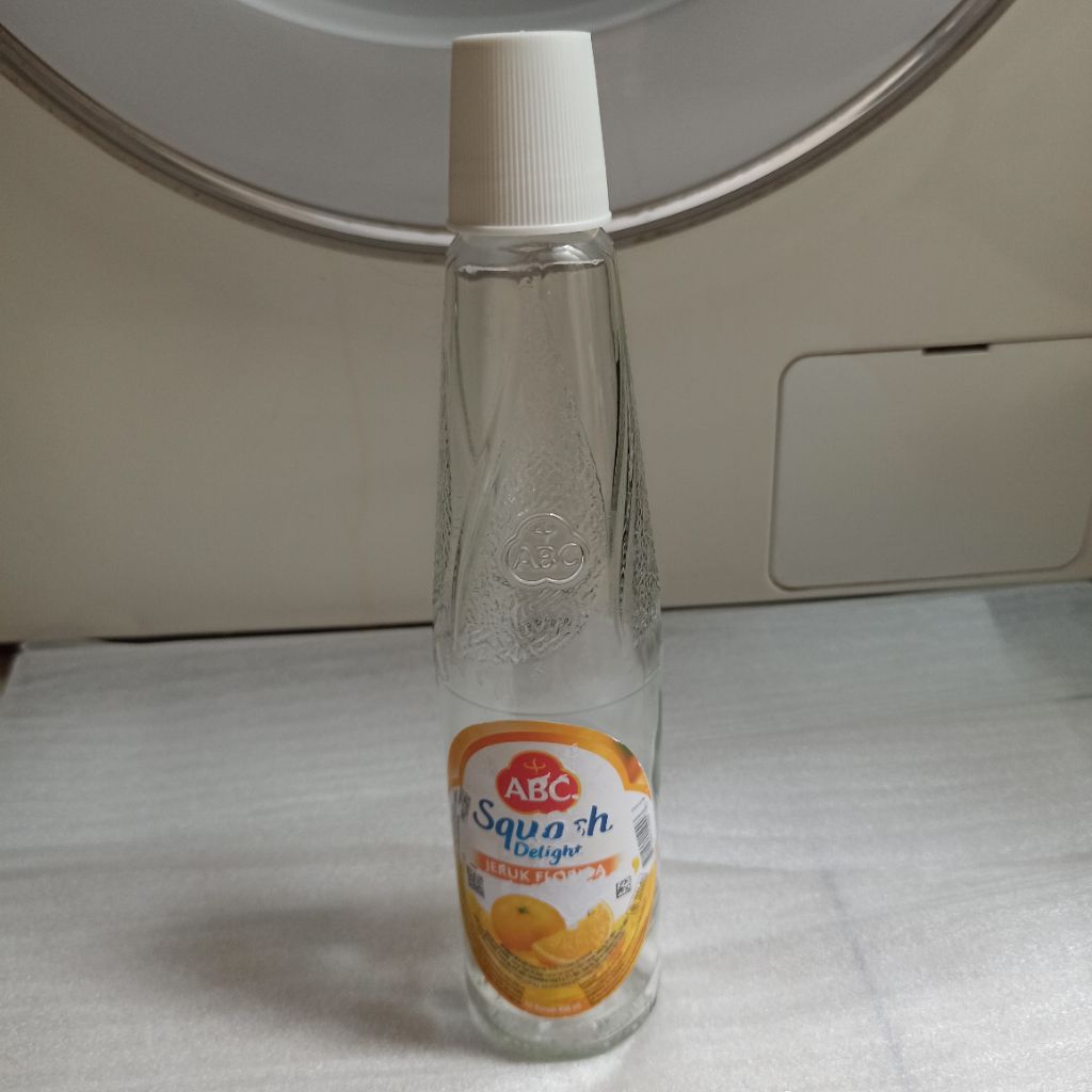 Botol kaca bekas sirup 450 ml / 485ml / botol saos 330ml