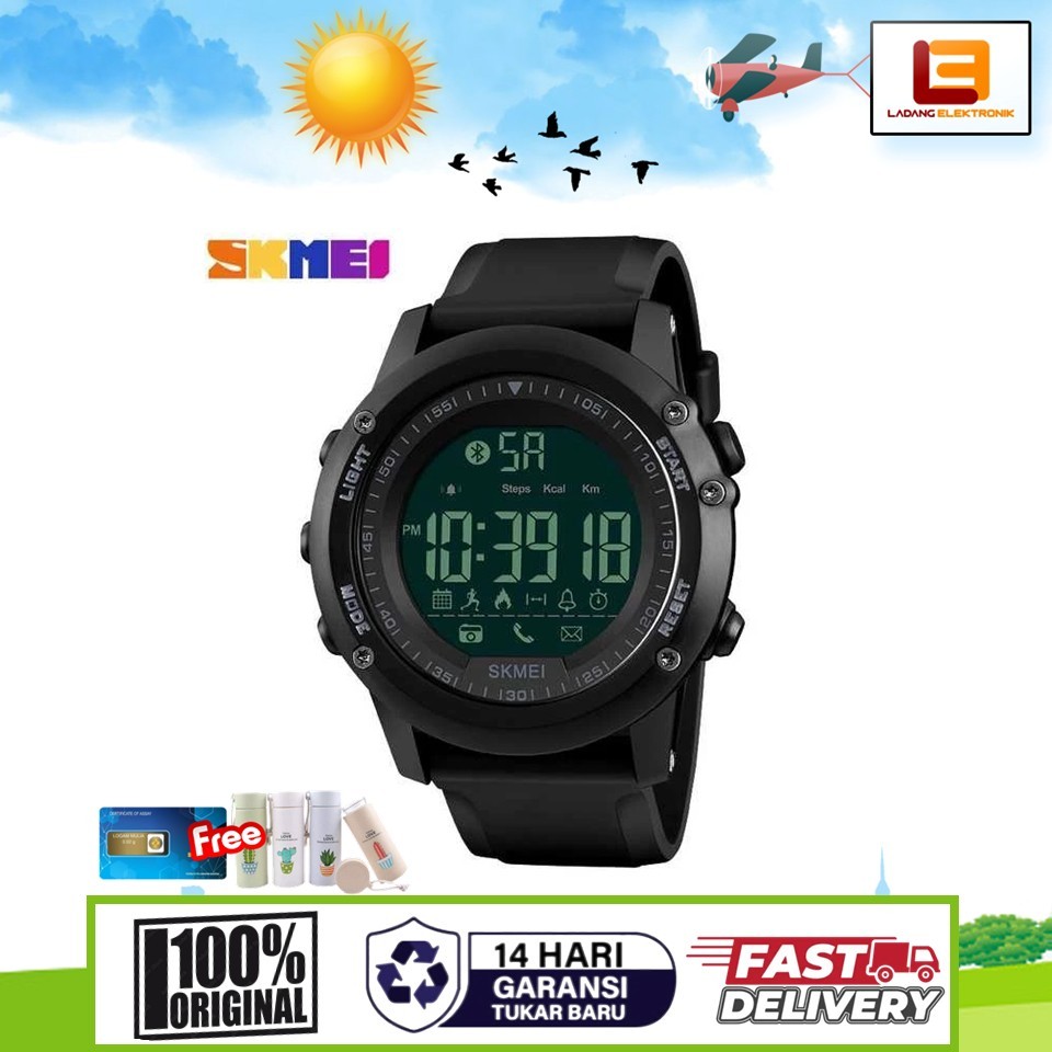 SKMEI Smartwatch Bluetooth Notification Sport Tracking Waterproof - 1321