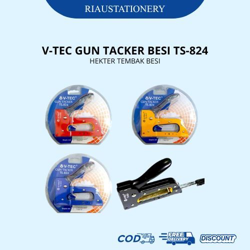 V-TEC GUN TACKER / HEKTER TEMBAK TS-824