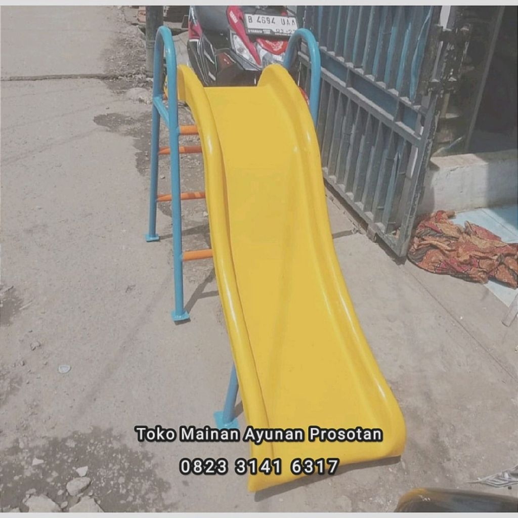Perosotan - Prosotan - Perosotan Besi Outdoor - Prosotan Besi Outdoor - Perosotan Anak Tk Paud - Pro