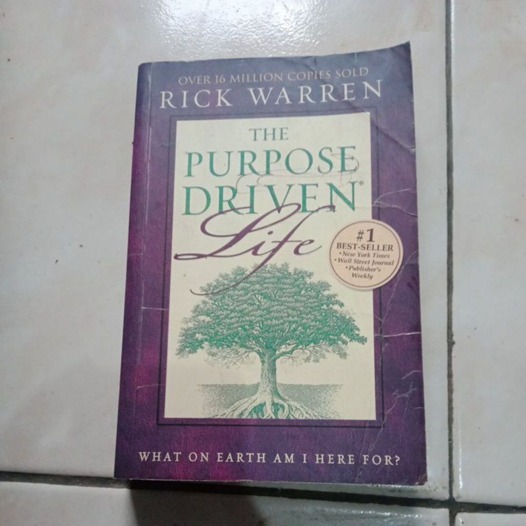 Buku the purpose driven life - Rick Warren