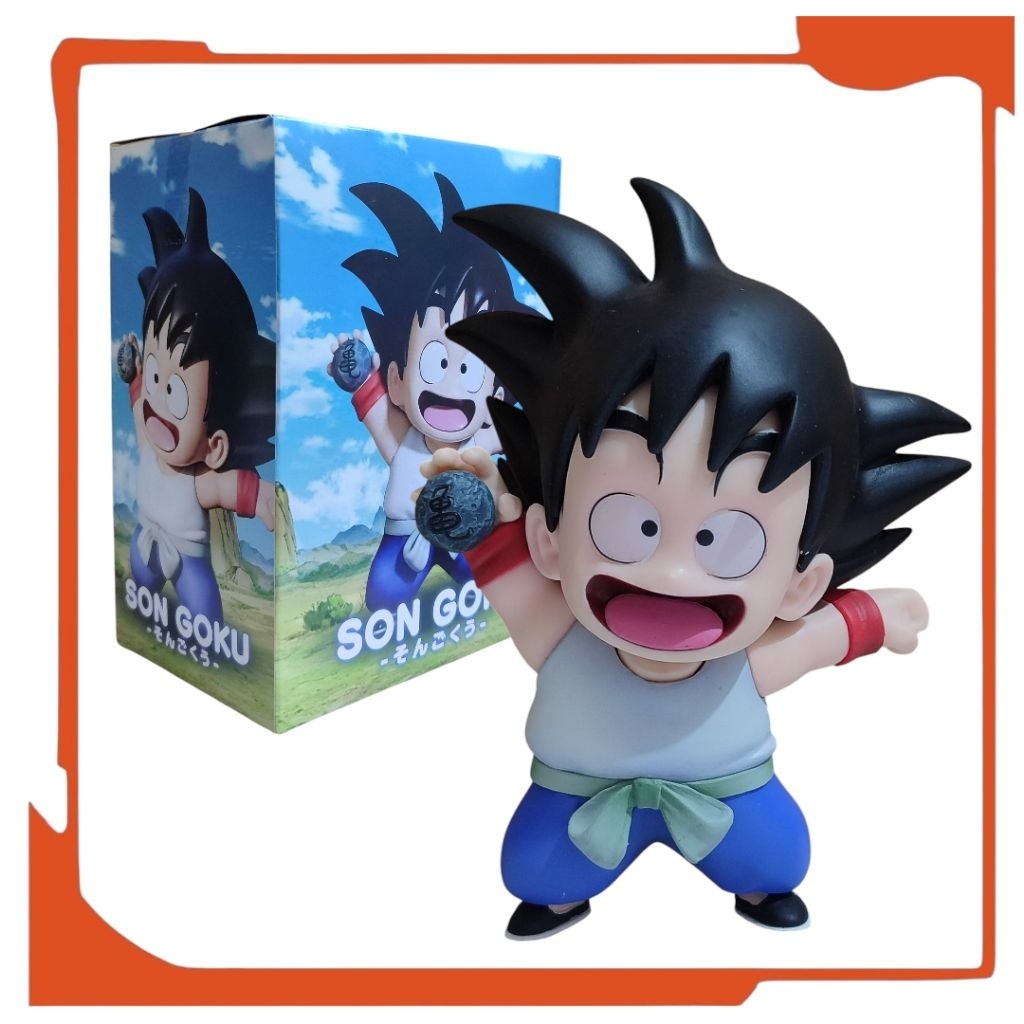 Figure Dragon Ball Z Son Goku Chibi Version Super Saiyan Goku