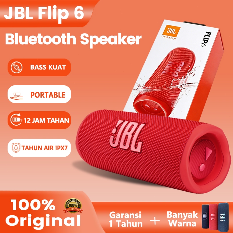JBL Flip 6  Party Bluetooth Speaker Super Bass  Wireless Stereo Portable 100% Original