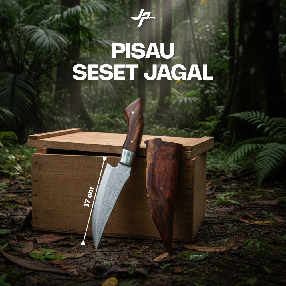 Juragan Pisau | Pisau Chef Dapur Seset Multifungsi Bahan Baja Sup9 Premium | Chef Knife