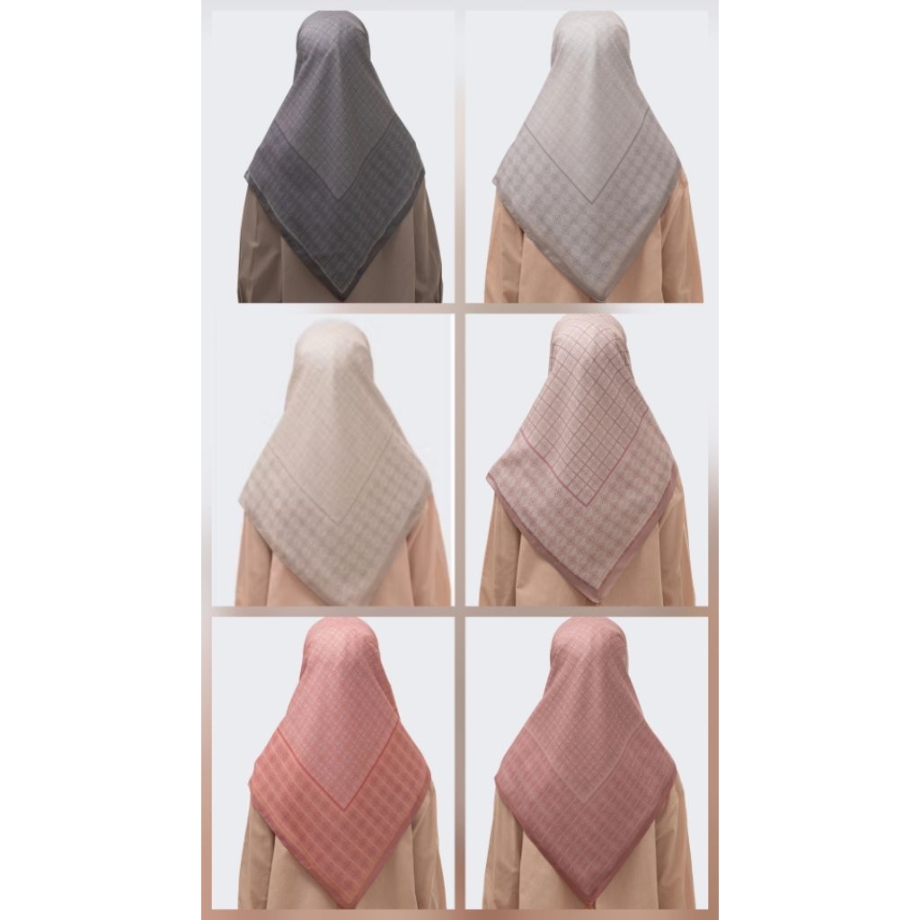 SORAYA MONOGRAM SCARF RIA MIRANDA