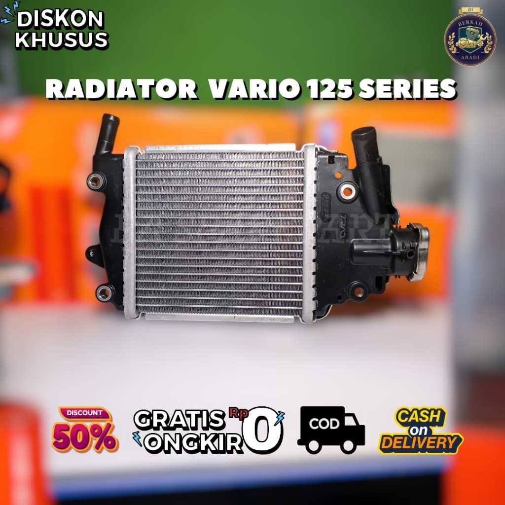 Radiator Motor Vario 125 Series | Radiator Pendingin Mesin Honda Vario 125 FI