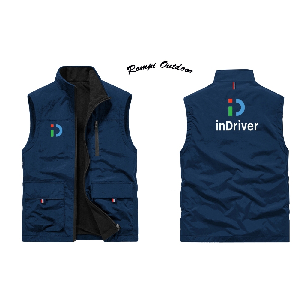 Rompi Hiking Indriver Pria Rompi Indriver Online Costum Murah Rompi Pria Indriver Premium