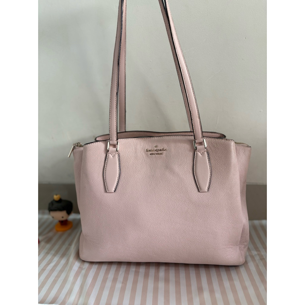 Preloved KS pink tote bag