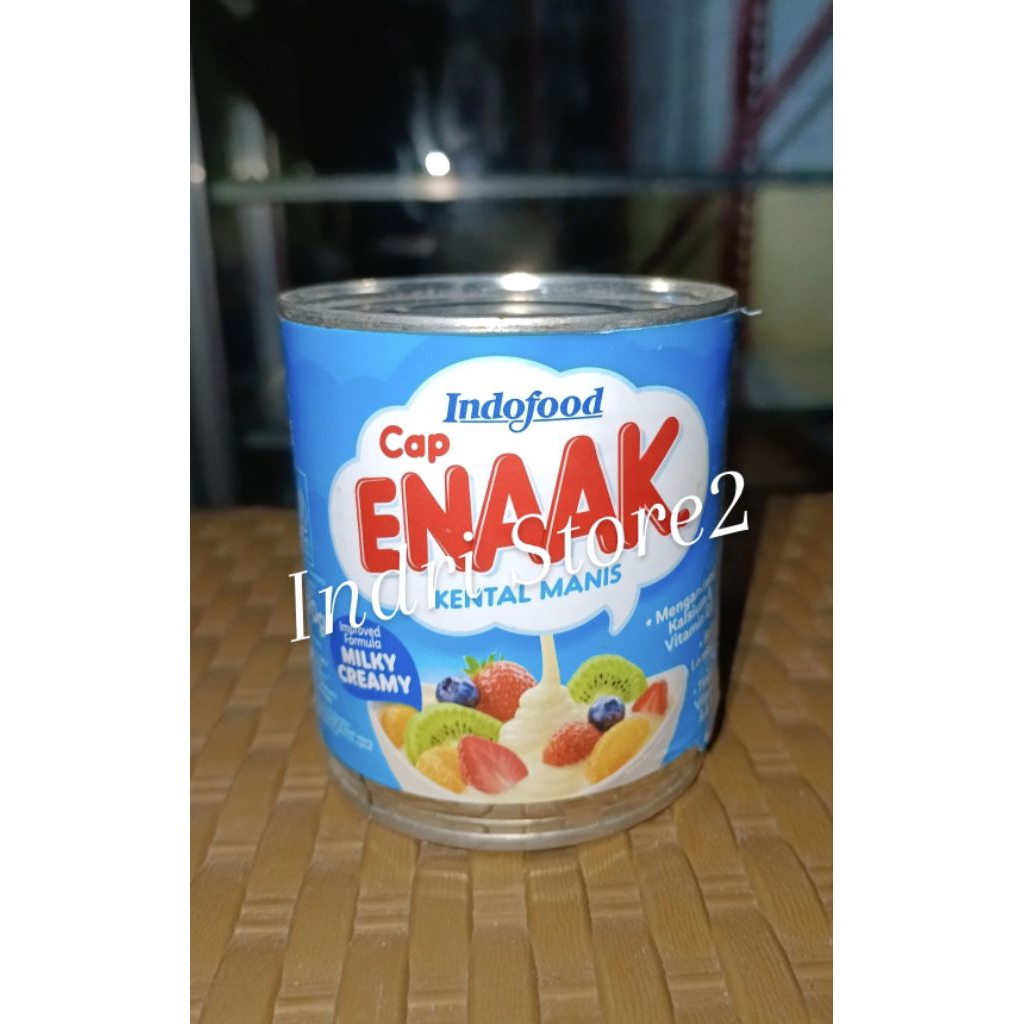 Susu Enak Kental Manis Cap Enak kaleng 370 gr