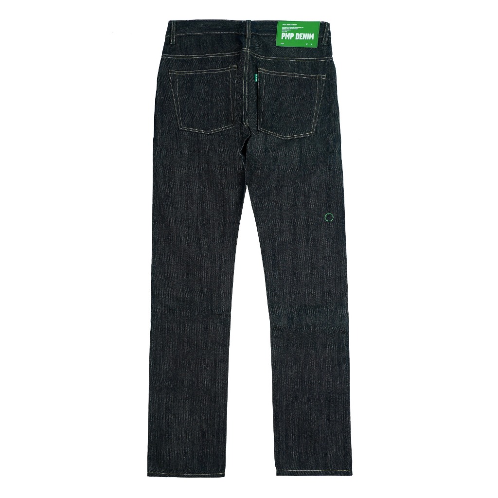 Pot Meets Pop  - Pmp Denim (Slim Tapered) Thaistick Dark Blue - Celana Jeans Panjang - 12Oz