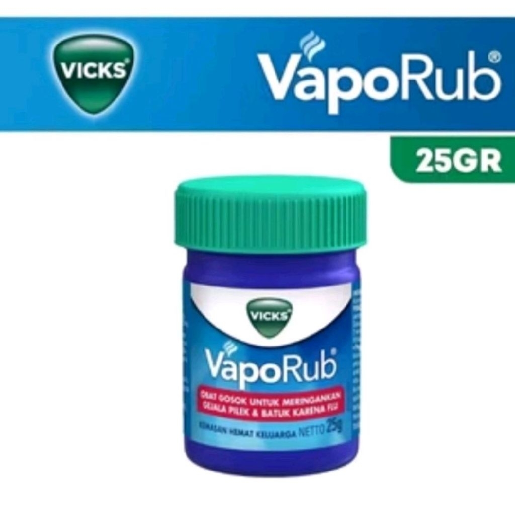 Vicks Vaporub 25g Obat Gosok Masuk Angin Anak