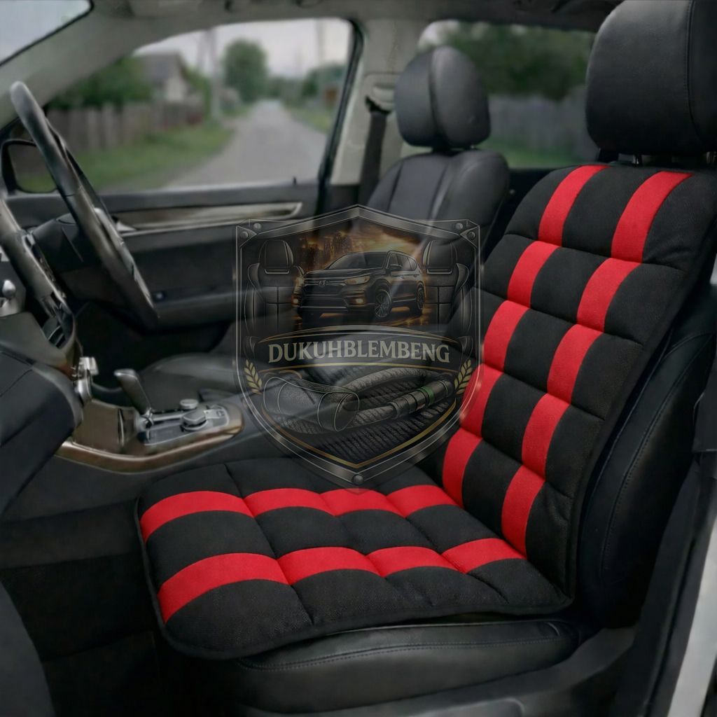[Terlaris] Alas Duduk Jok Mobil Empuk Universal Tebal Premium 1 Baris (Brio, Calya, Sigra, Agya, Xen