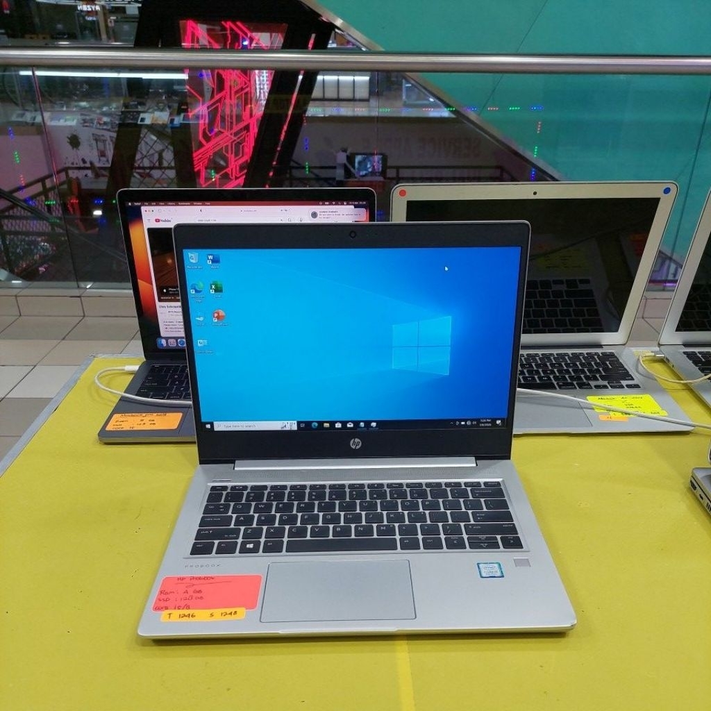 laptop hp probook 430 g6 core i5 8265U ram 4gb ssd 128gb 1248