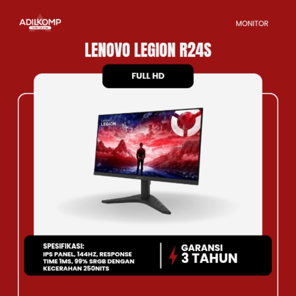 MONITOR LENOVO LEGION R24S