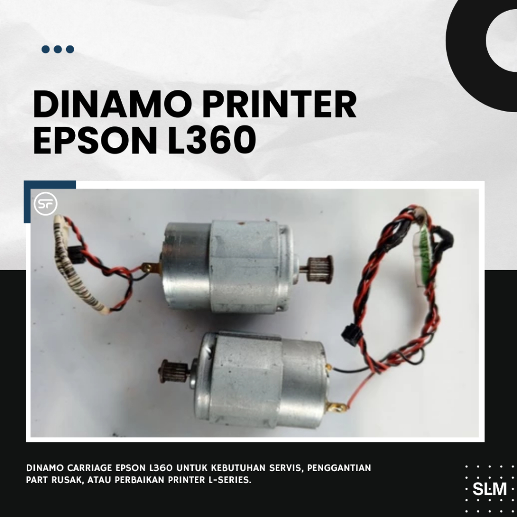 Dinamo Carriage / Dinamo Atas Bawah EPSON Motor Paper Feed Original Second Kompatibel L110 L210 L220