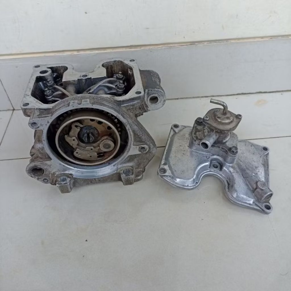 kop isi set cylinder head assy Yamaha vixion fz150i lc135 jupiter mx 135 Second Original