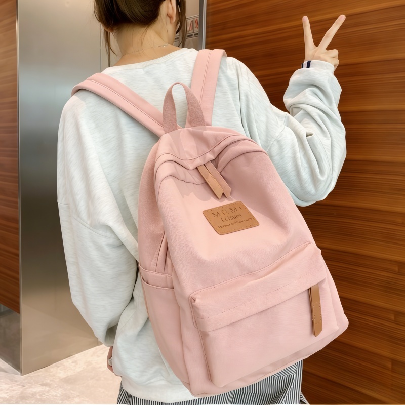 Ready COD Tas Ransel Wanita Korean Backpack Polos Baby Bag Baru Tas Ransel eiger Anak Sekolah sma re