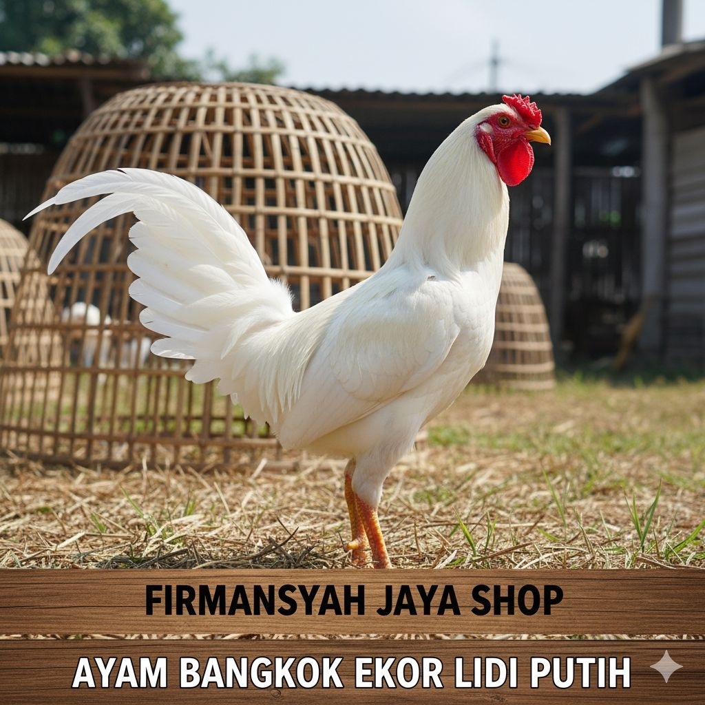 paket hemat 3 Telur Ayam Bangkok Ekor Lidi putih mulus Fertil siap untuk ditetaskan Firmansyah jaya 