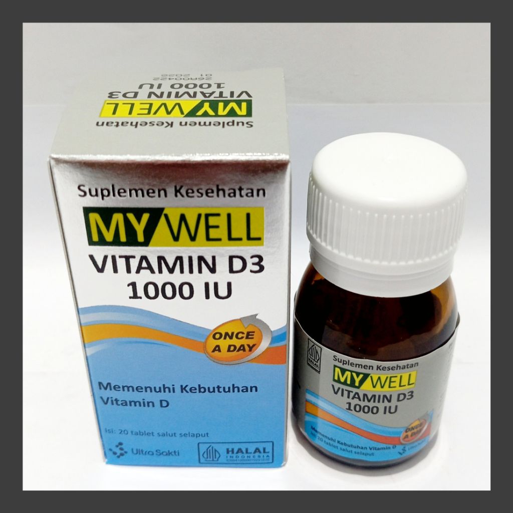 my well vitamin D3 1000 IU