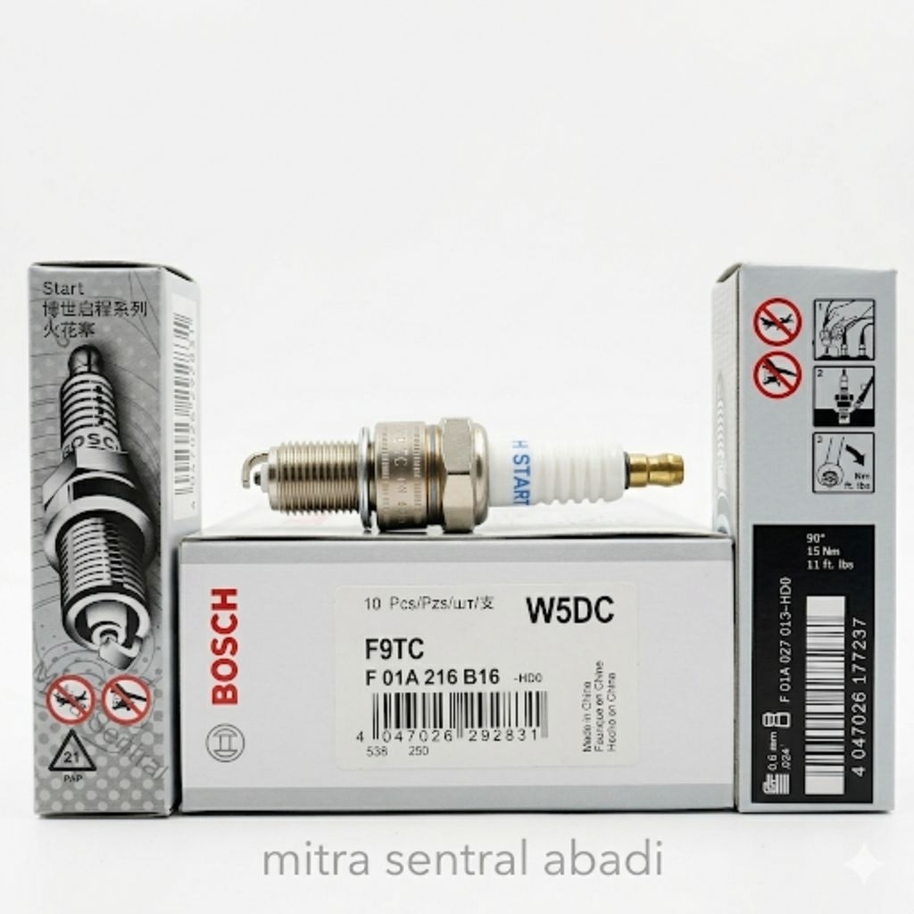 BUSI BOSCH SUPER W5DC - Busi Drat Panjang Mobil & Motor Original