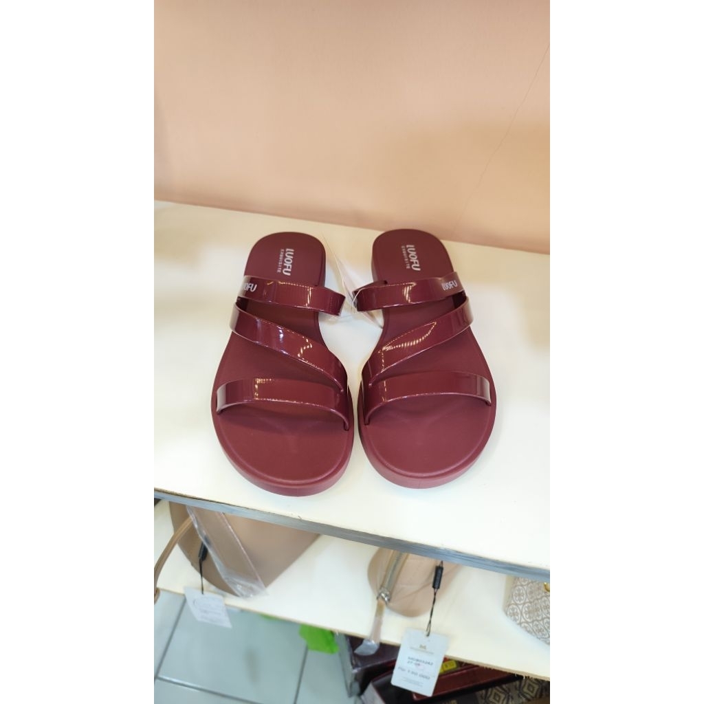 LUOFU F2317 sandal karet wanita,empuk,nyaman tidak licin, elastis