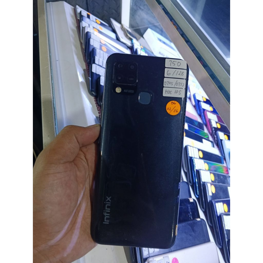 INFINIK HOT 10S RAM 6/128GB NORMAL SIAP PAKAI