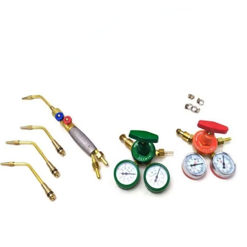Paket Alat Las Oksigen dan Acetylene Tanpa Selang