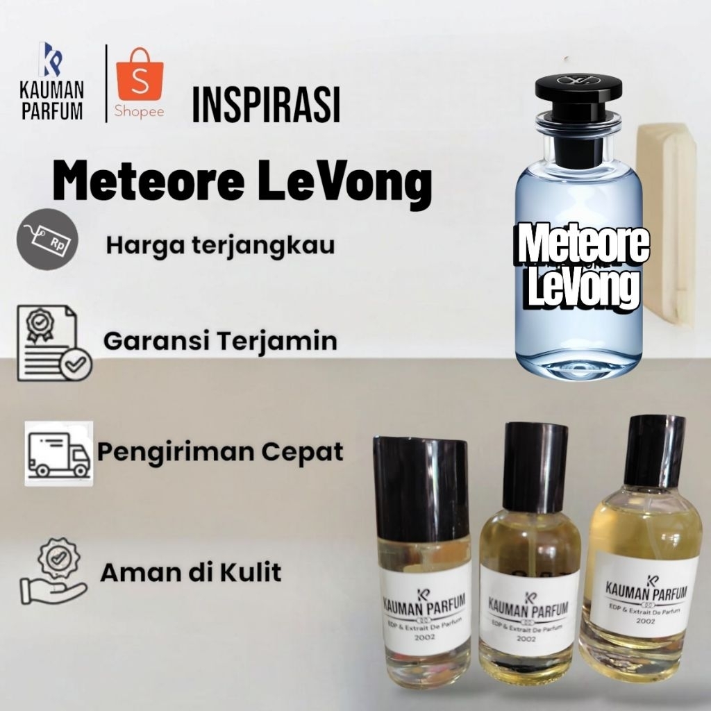 Kauman Parfum Refill Inspired Meteore LuiVitong Versi Lokalnya Velixir Uranus Aroma Citrus Aromatic 