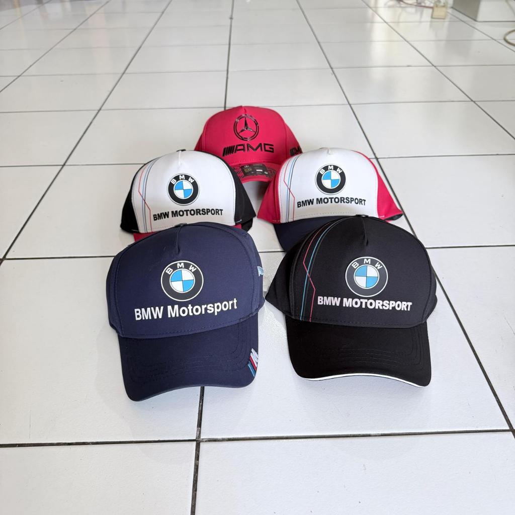 Topi Baseball Unisex BMW Logo Adjustable
