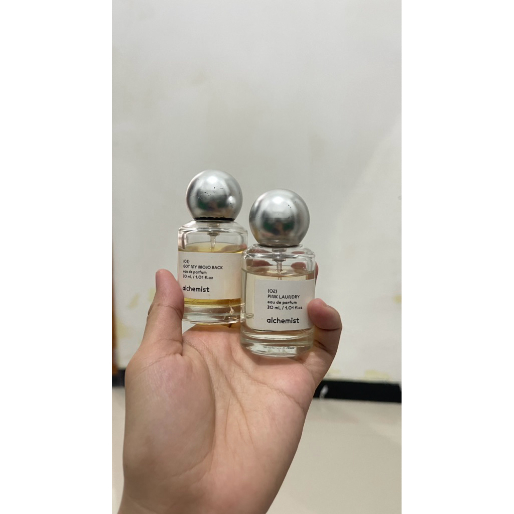 PRELOVED ALCHEMIST GOT MY MOJO BACK dan PINK LAUNDRY