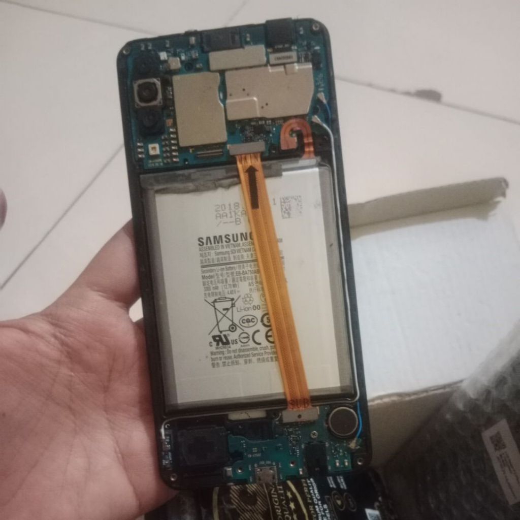 Mesin Samsung Galaxy A7 2018 Normal