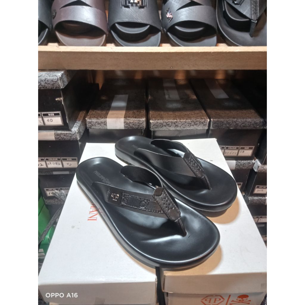 sandal slop pria sendal philipp plein premium