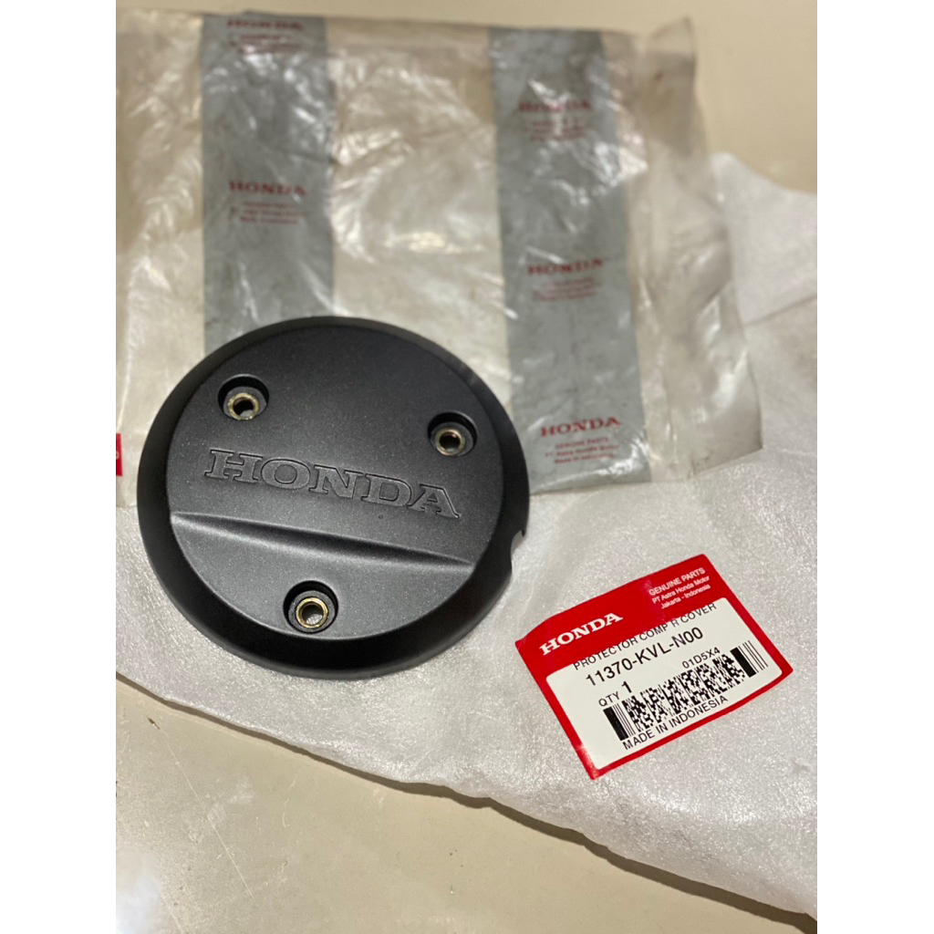 Cover protector tutup bak kanan honda supra x125 X 125 batman original ahm honda 11370-KVL-N00