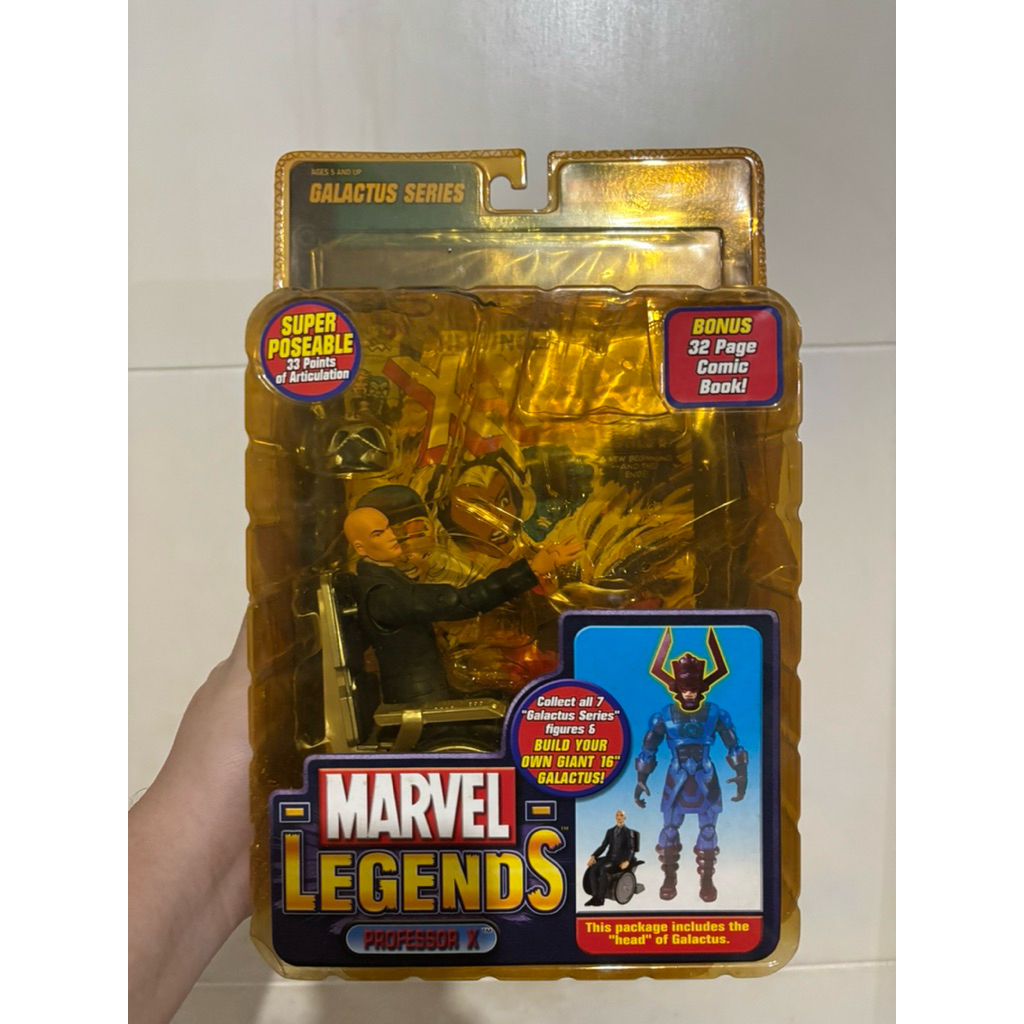 Toybiz marvel legends professor X baf galactus ga include
