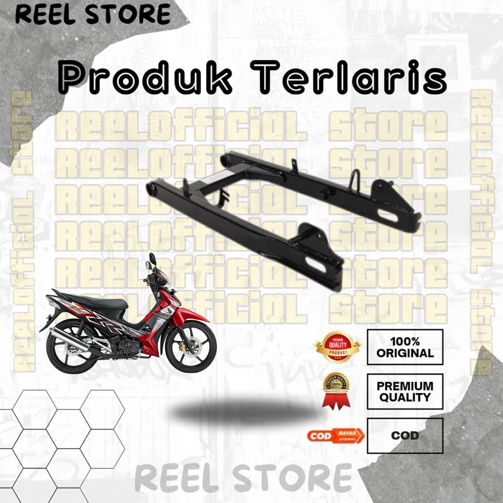 SWING ARM BELAKANG HONDA SUPRA X 125 BATMAN DOUBLE DISK BRAKE SUPRA X 125 OLD DAN SUPRA FIT NEW ORIG