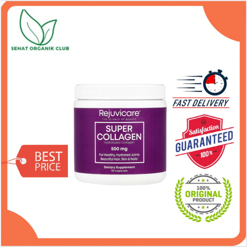 Rejuvicare Super Collagen 500 mg 90 Capsules