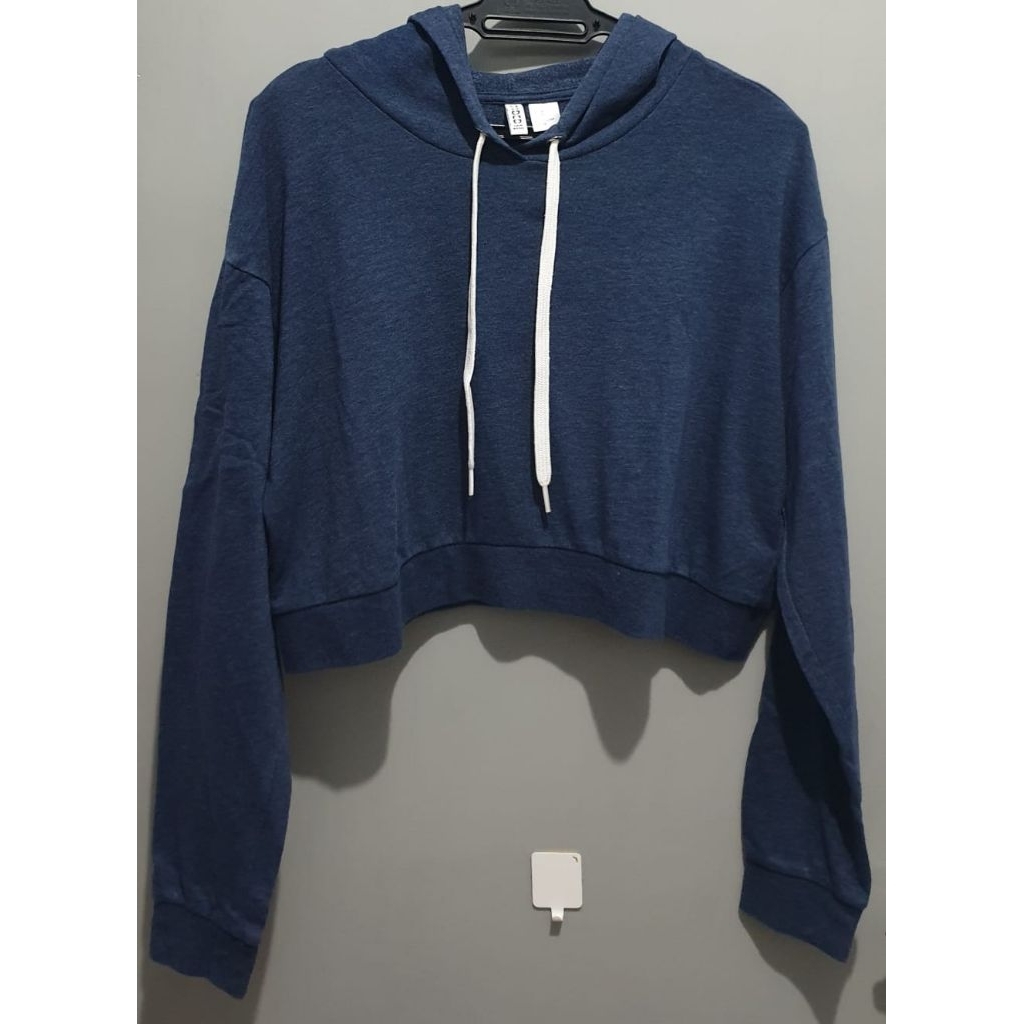 Sweater hoodie crop HM