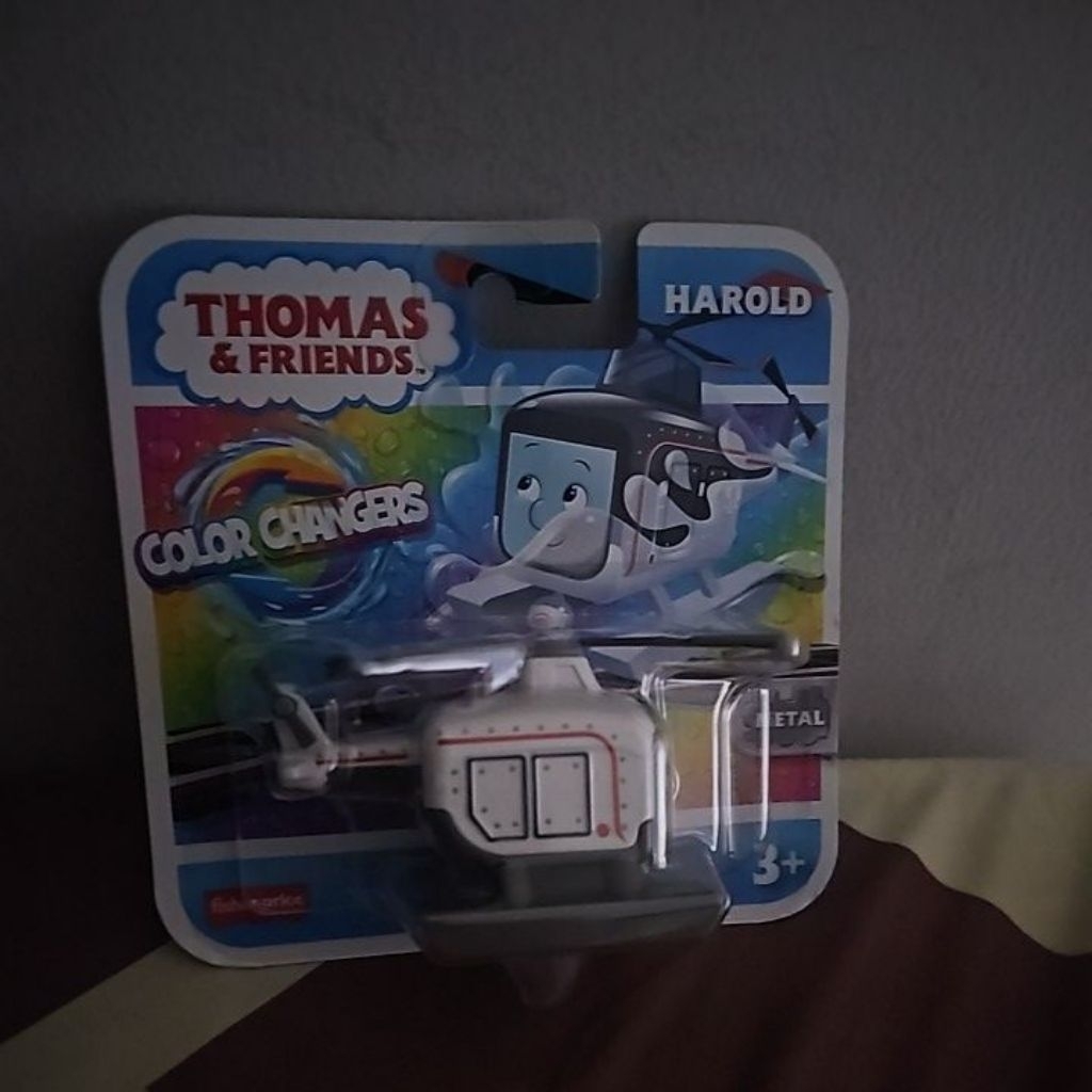 Thomas And Friends All Engine Go Push Along color changers Harold