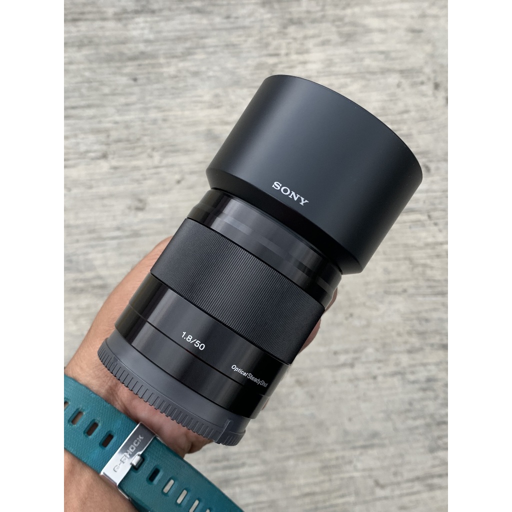 Sony emount 50mm f1.8 oss bekas second