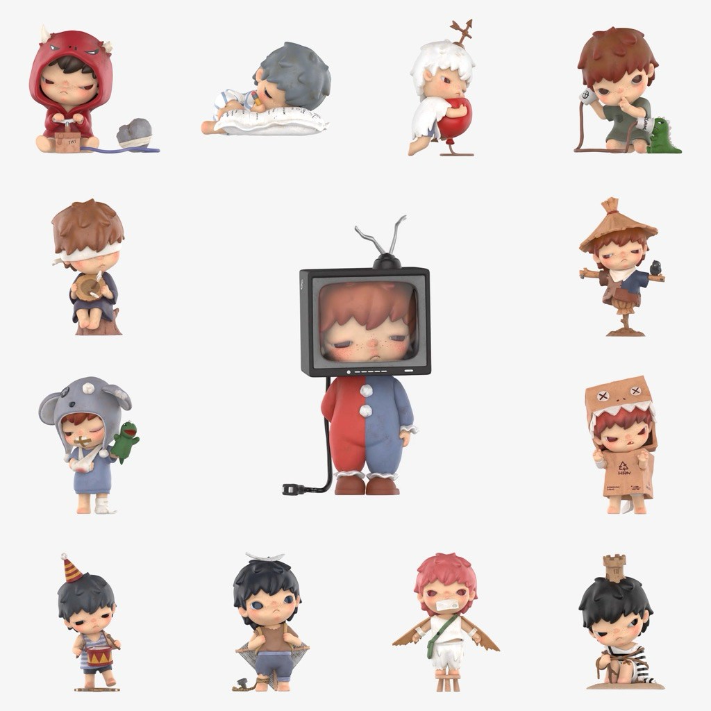 HIRONO MIME SERIES (sealed) SECRECY FOOL DRIFTER GUARDIAN PATIENCE DESTROY DEVILRY PRISON POEM BLIND