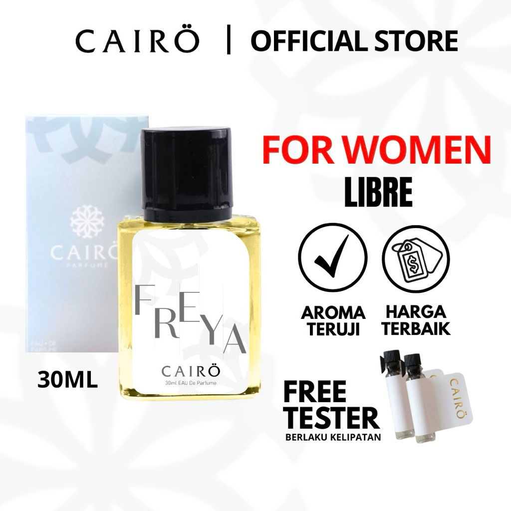 Cairo Parfum - Freya Aroma Libre Edp 30ml | Parfum Wanita Tahan Lama