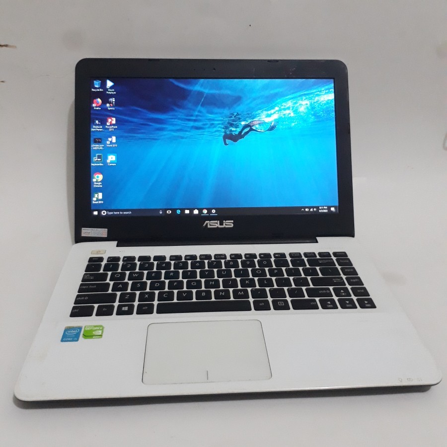 ASUS X455L - DUAL VGA - CORE I5 - SSD 512GB RAM 12GB - NVDIA GEFORCE 2GB - LAPTOP GAMING DESAIN